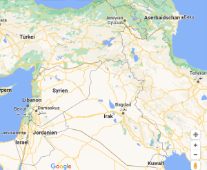 Landkarte Syrien 26.07.2022
