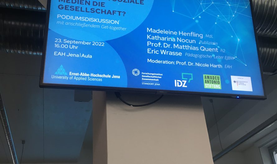 „Wie geht zusammen? Perspektiven in einer vernetzten Welt.“ Summerschool der Ernst-Abbe-Hochschule Jena – ein Beitrag von Alina Oftadeh.