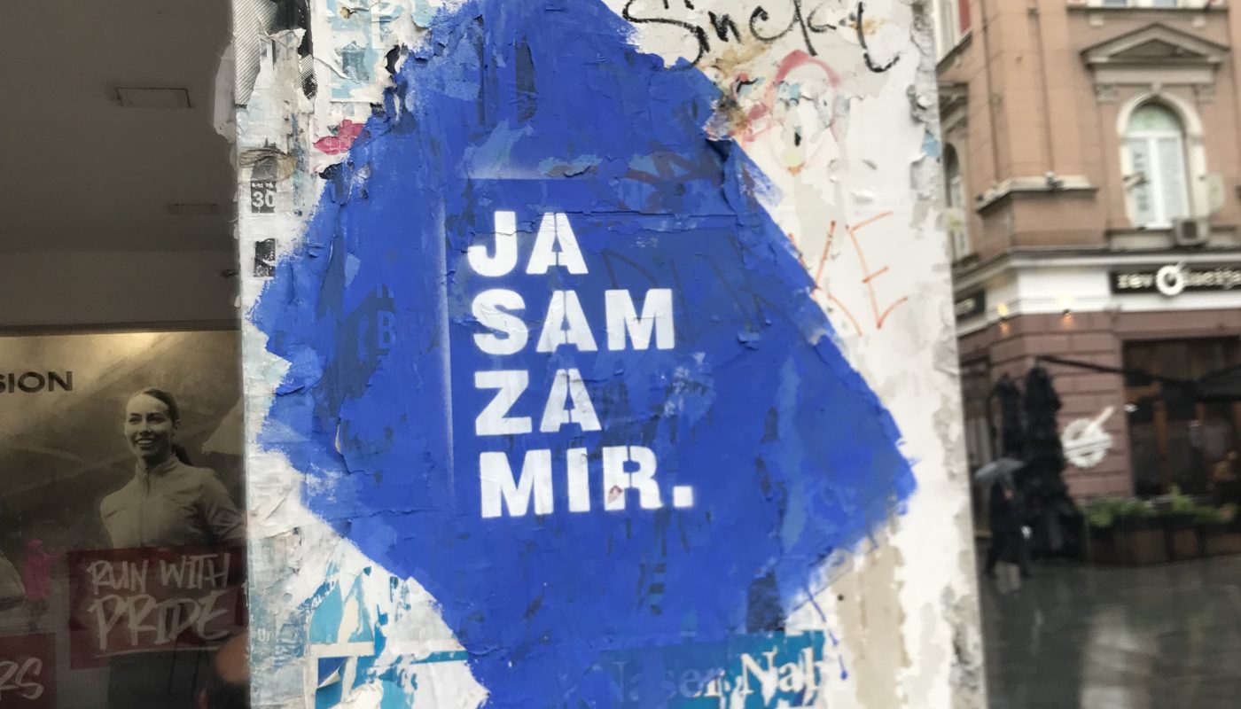 Ich bin für den Frieden (c) Fink 2022